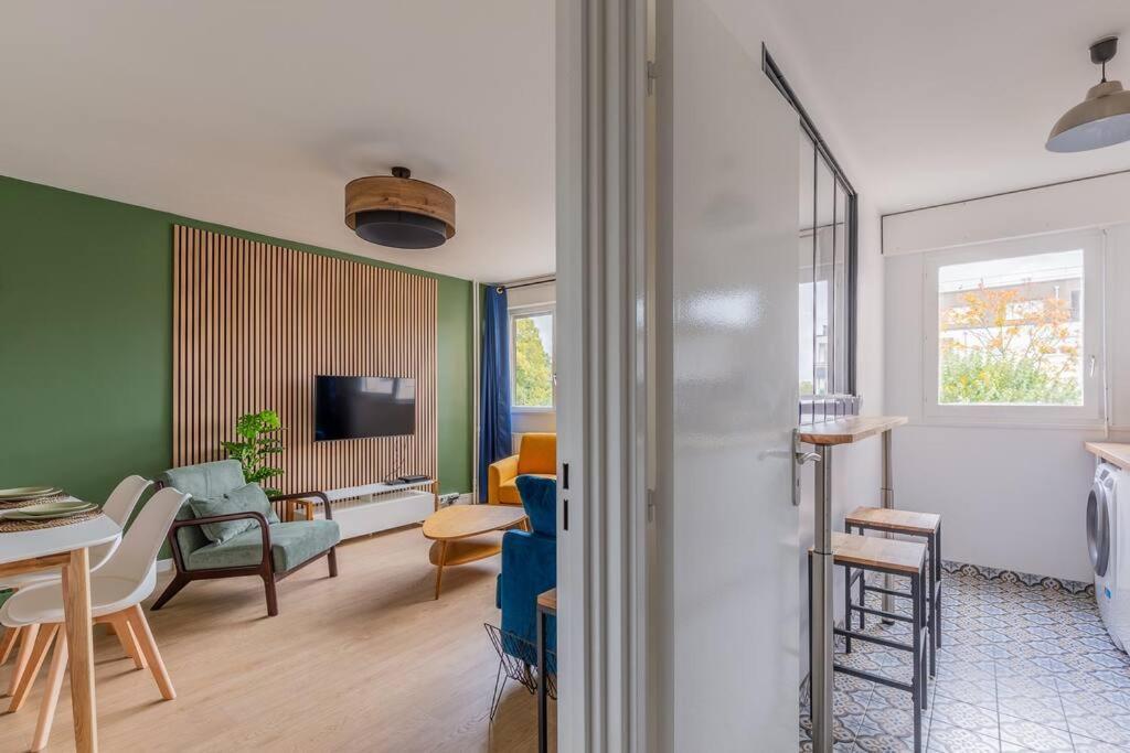 Le Club Green - Appt 45 M2 - 4P - Parking Metz Luaran gambar